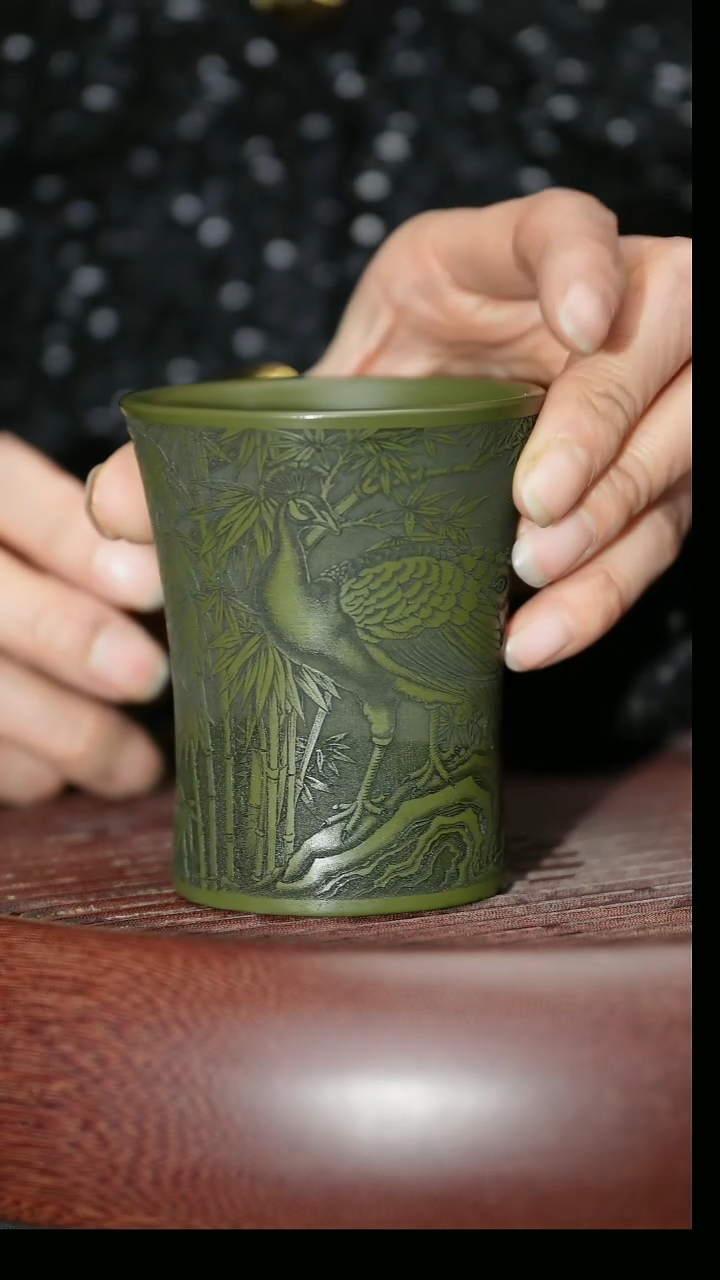 茶杯紫砂紫砂主人杯福利放漏