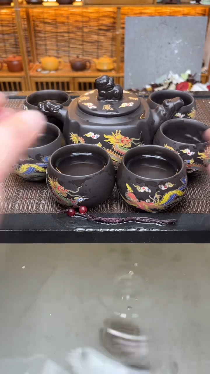 600毫升四方壶1壶6杯