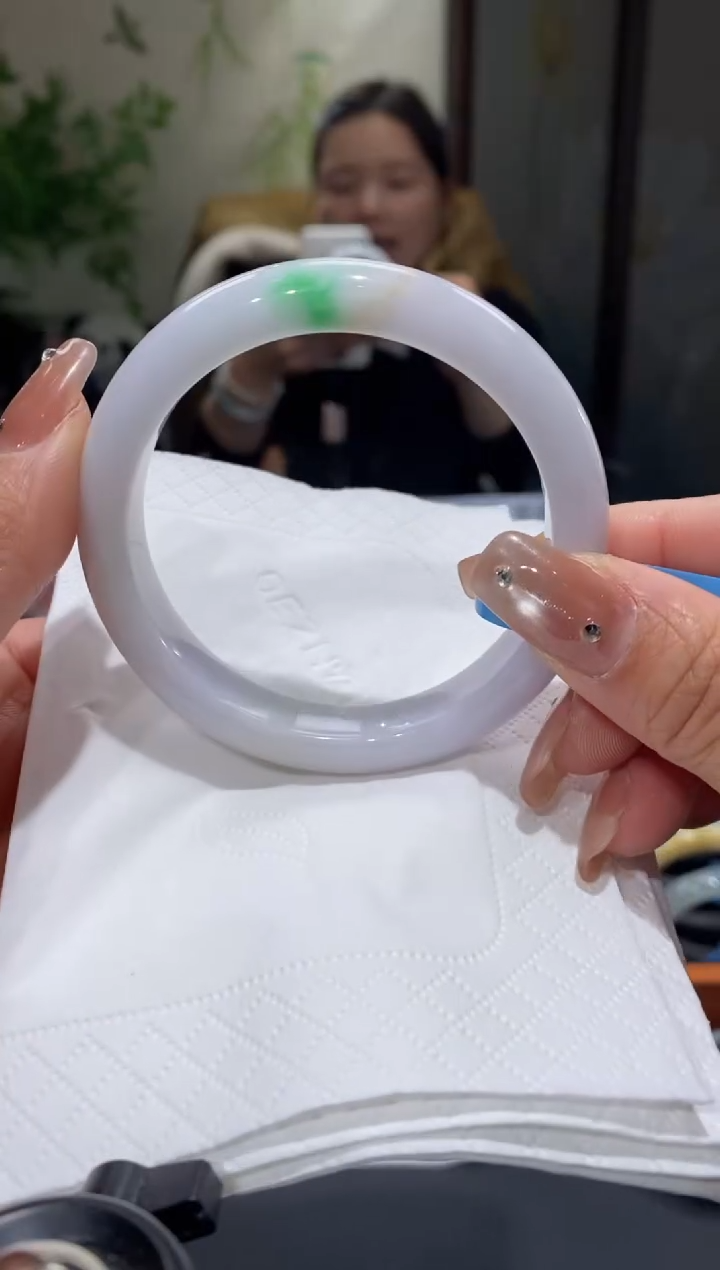 未镶嵌手镯翡翠圈口56.7