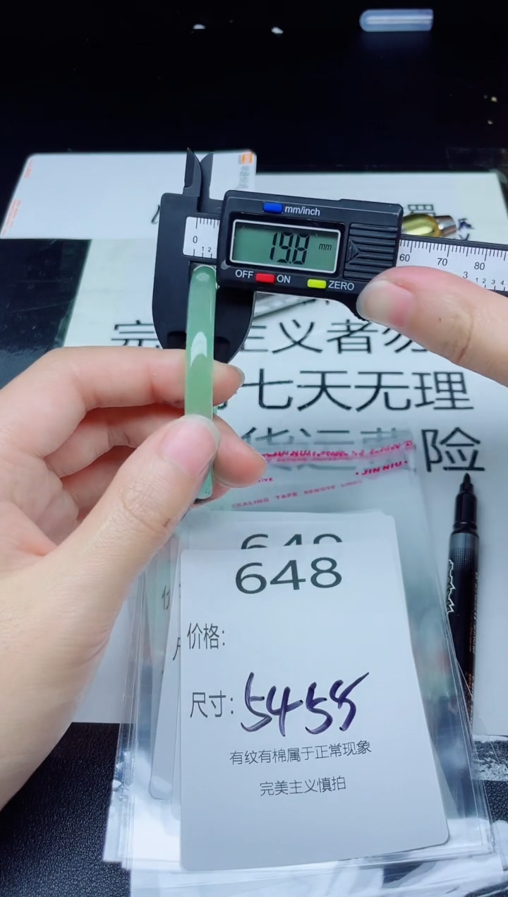 未镶嵌手镯翡翠648