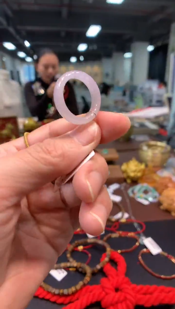 未镶嵌戒圈翡翠戒圈#14