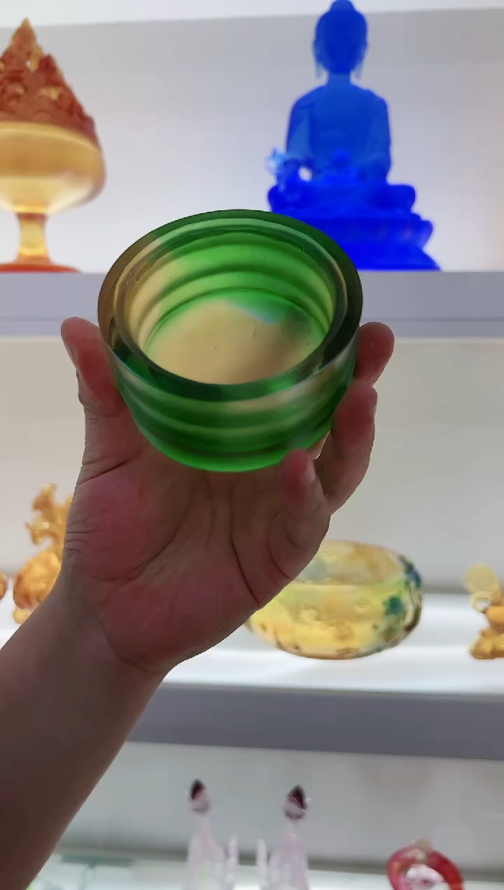 【闪购商品】茶宠古法琉璃 烟灰缸