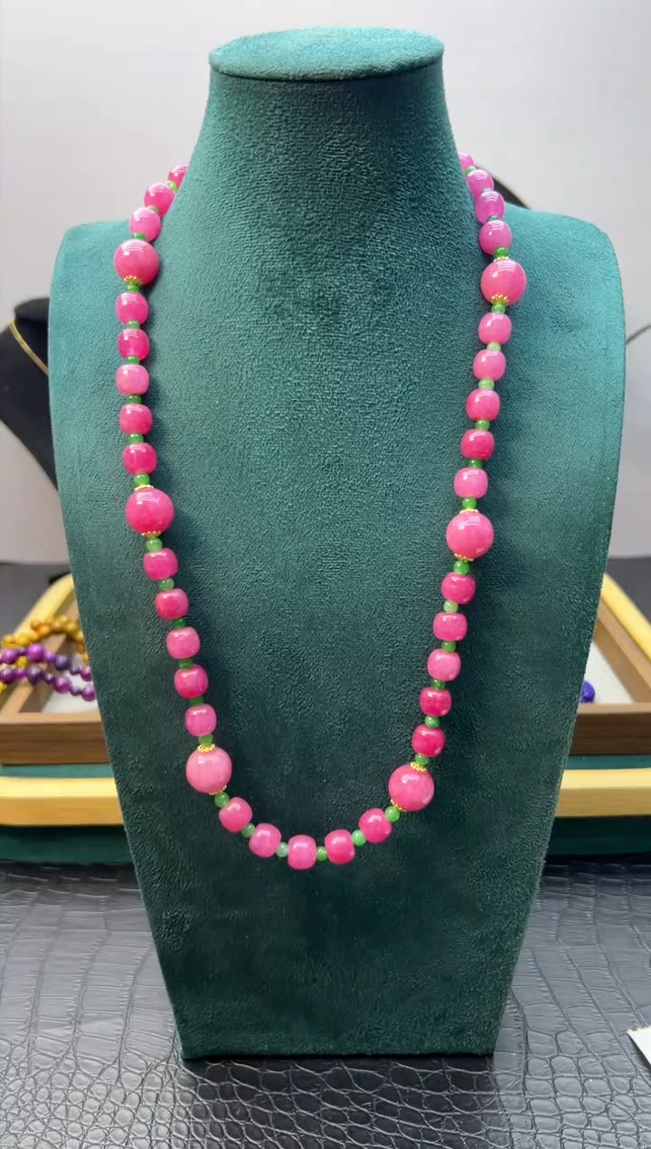 【闪购商品】碧玺颈饰14K金镶嵌X804         