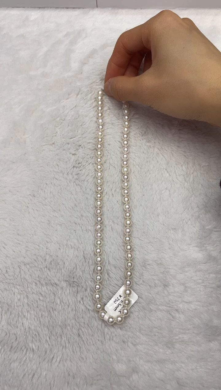 【闪购商品】海水珍珠颈饰未镶嵌AK6-6.5mm(多样性发一)