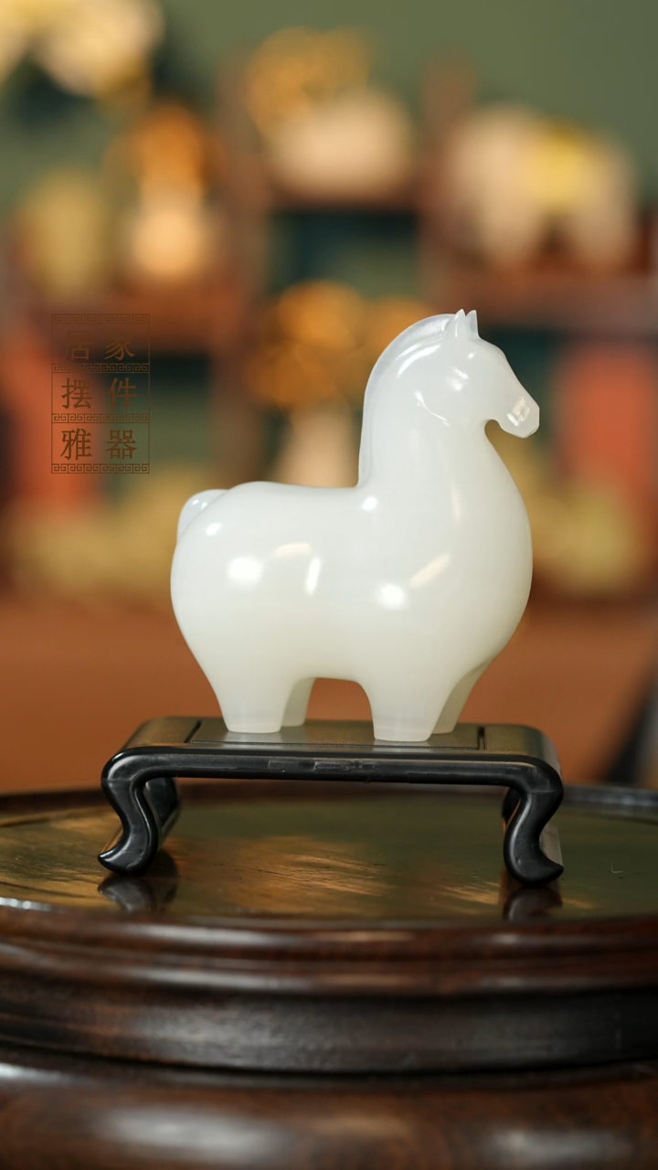 玉《马到成功》摆件