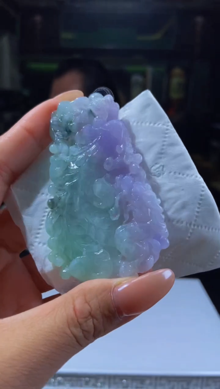 【闪购商品】定制翡翠未镶嵌XLJ毛货翡翠XA00058