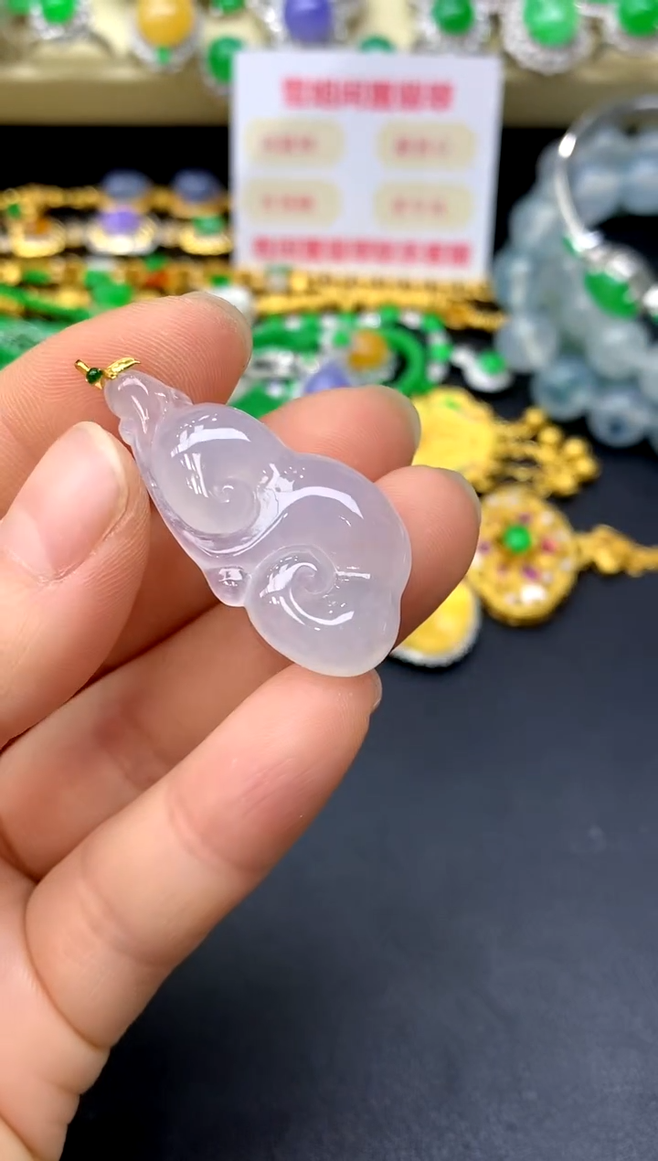 颈饰未镶嵌翡翠17-中国好珍宝