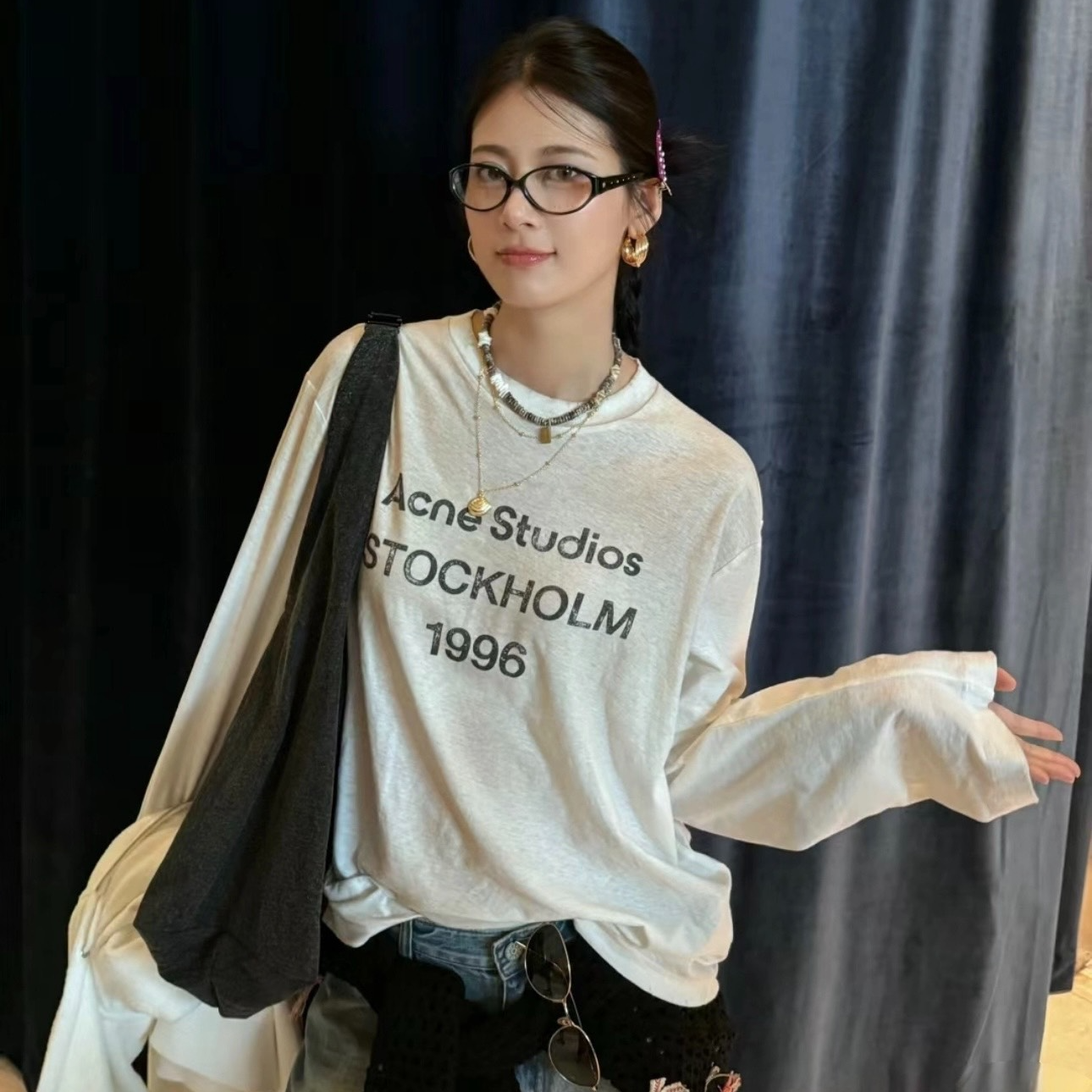 【原厂面料+运费险】25春夏新款AC家1996系列字母LogoT恤