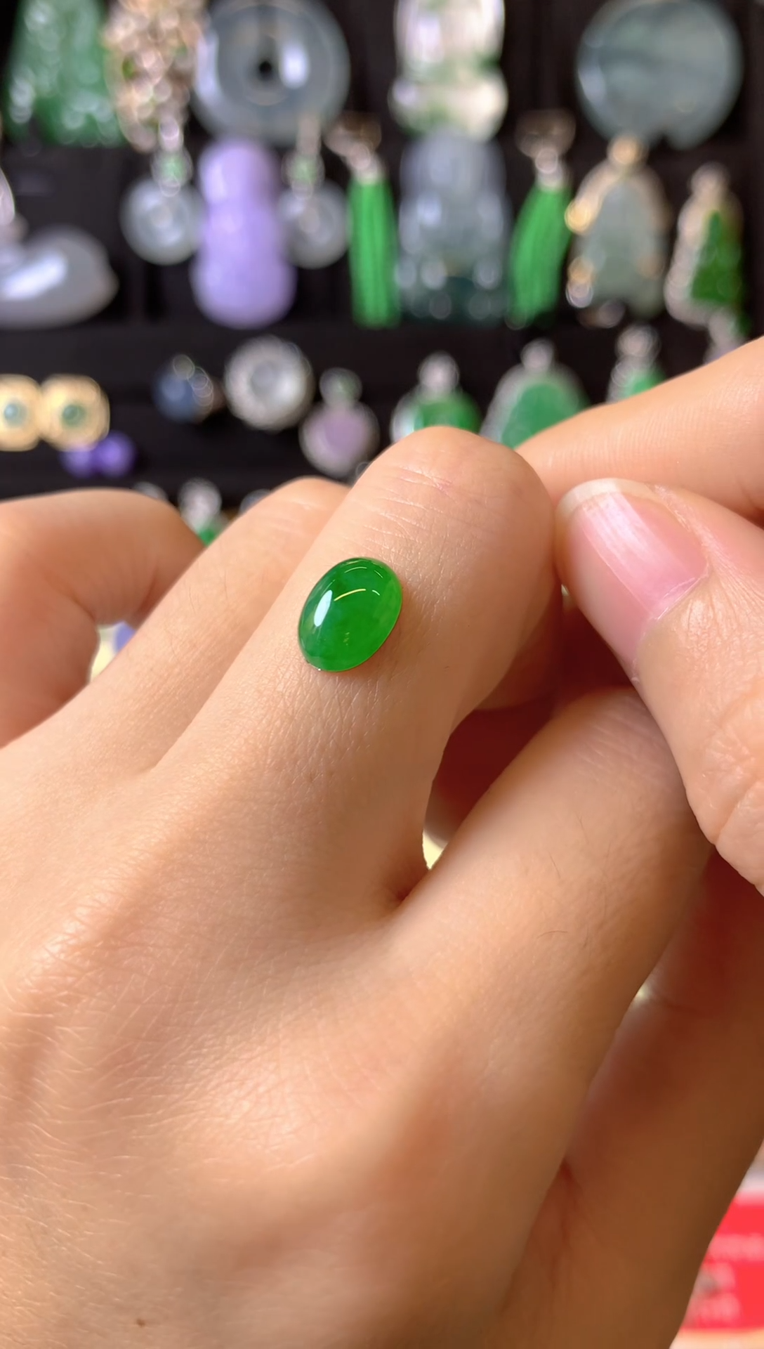 【闪购商品】定制翡翠未镶嵌1裸玉（客户意向镶嵌）