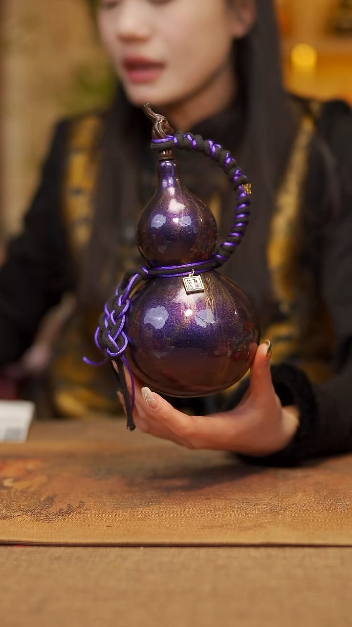 【闪购商品】708宴禾堂漆艺酒葫芦138