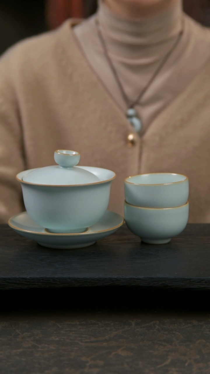 【闪购商品】杯随缘温文（开片不开片可选，默认开片）
