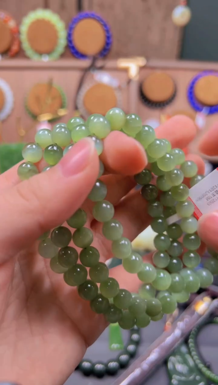 毛衣链未镶嵌和田玉JYH12005