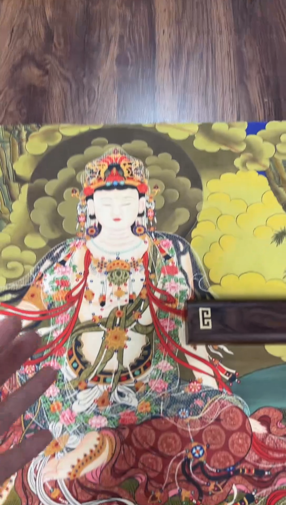 卷轴画晓晓的唐卡tk16