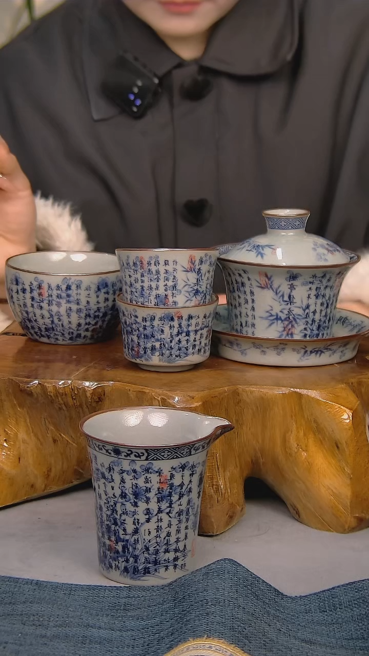 【闪购商品】简装家用款5件套 陶瓷家用茶具系列