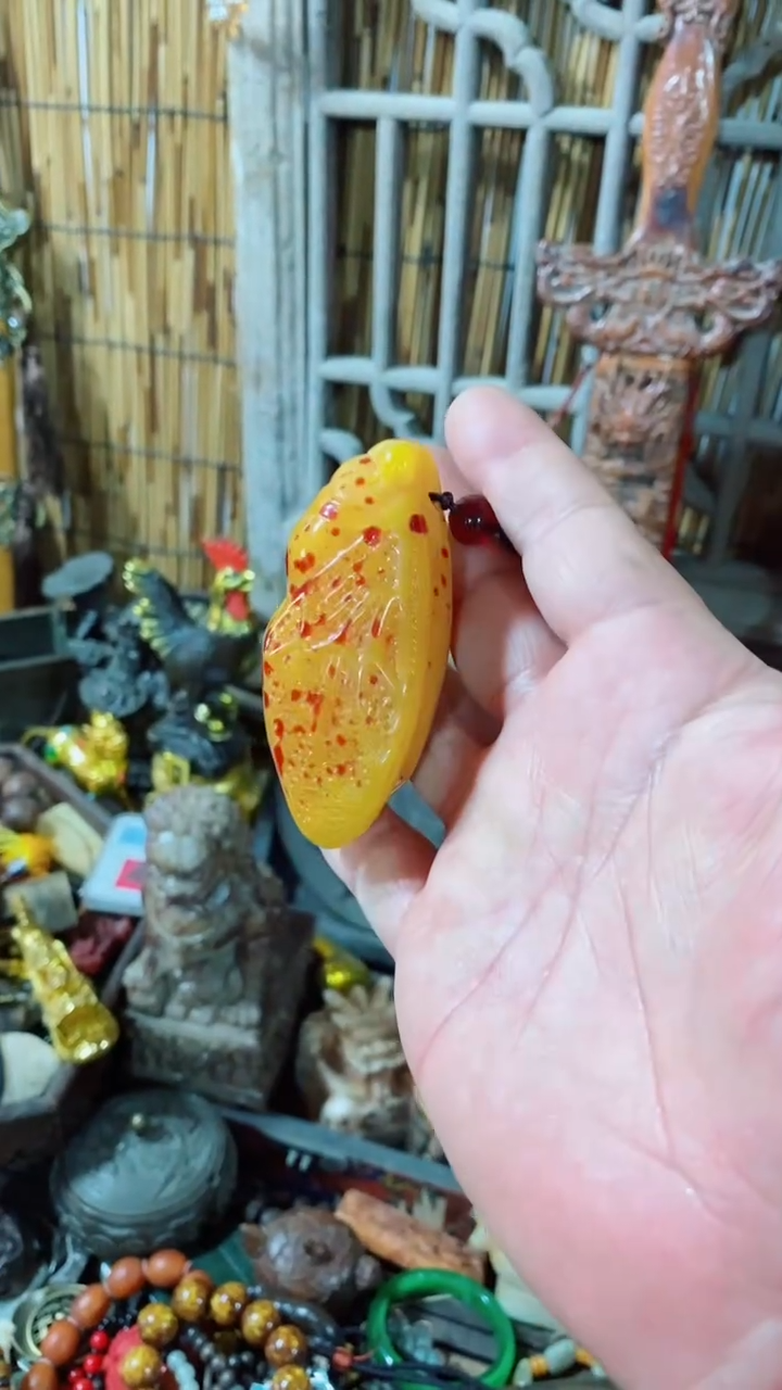 未镶嵌琥珀裸石珀蜡-------（晓晓甄选）