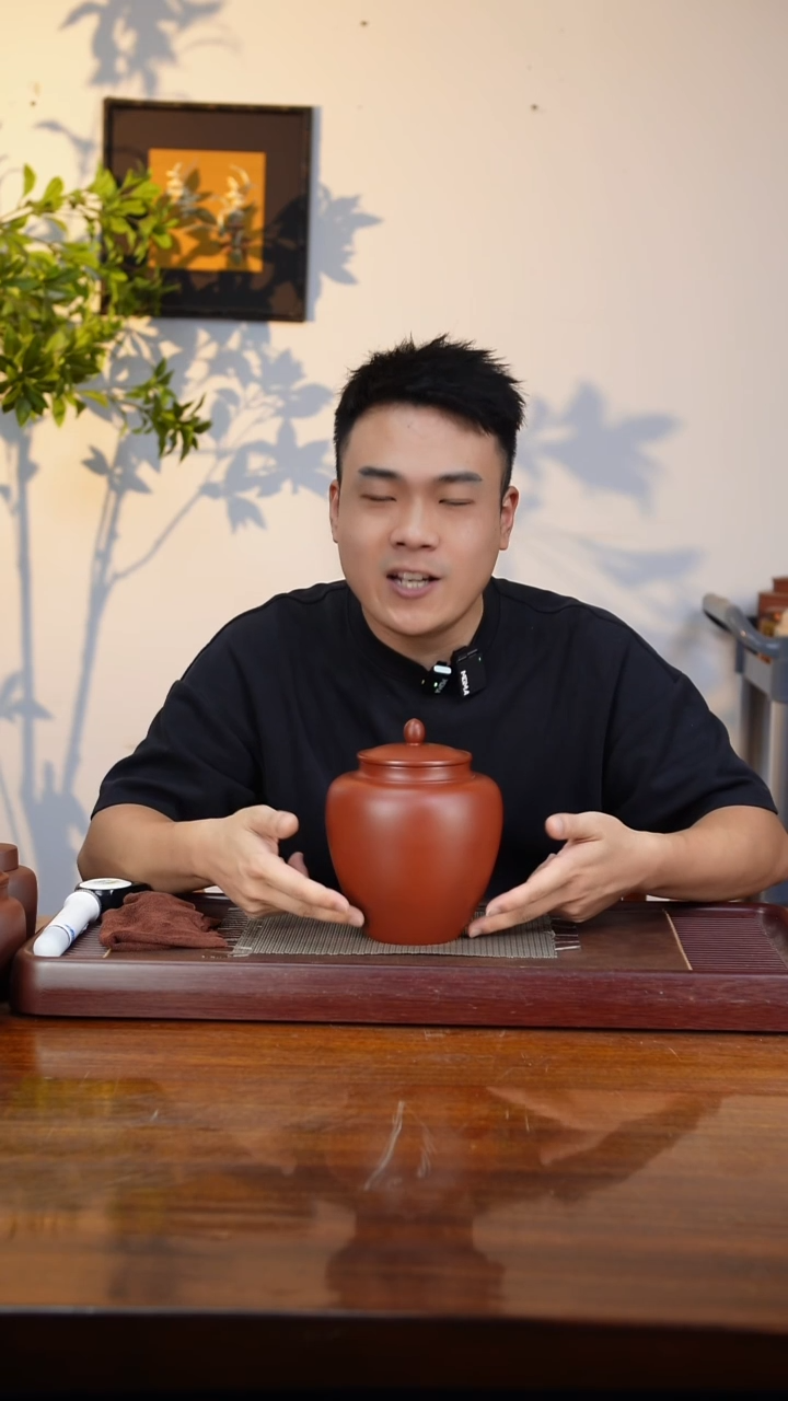 宜兴原矿紫砂茶叶罐