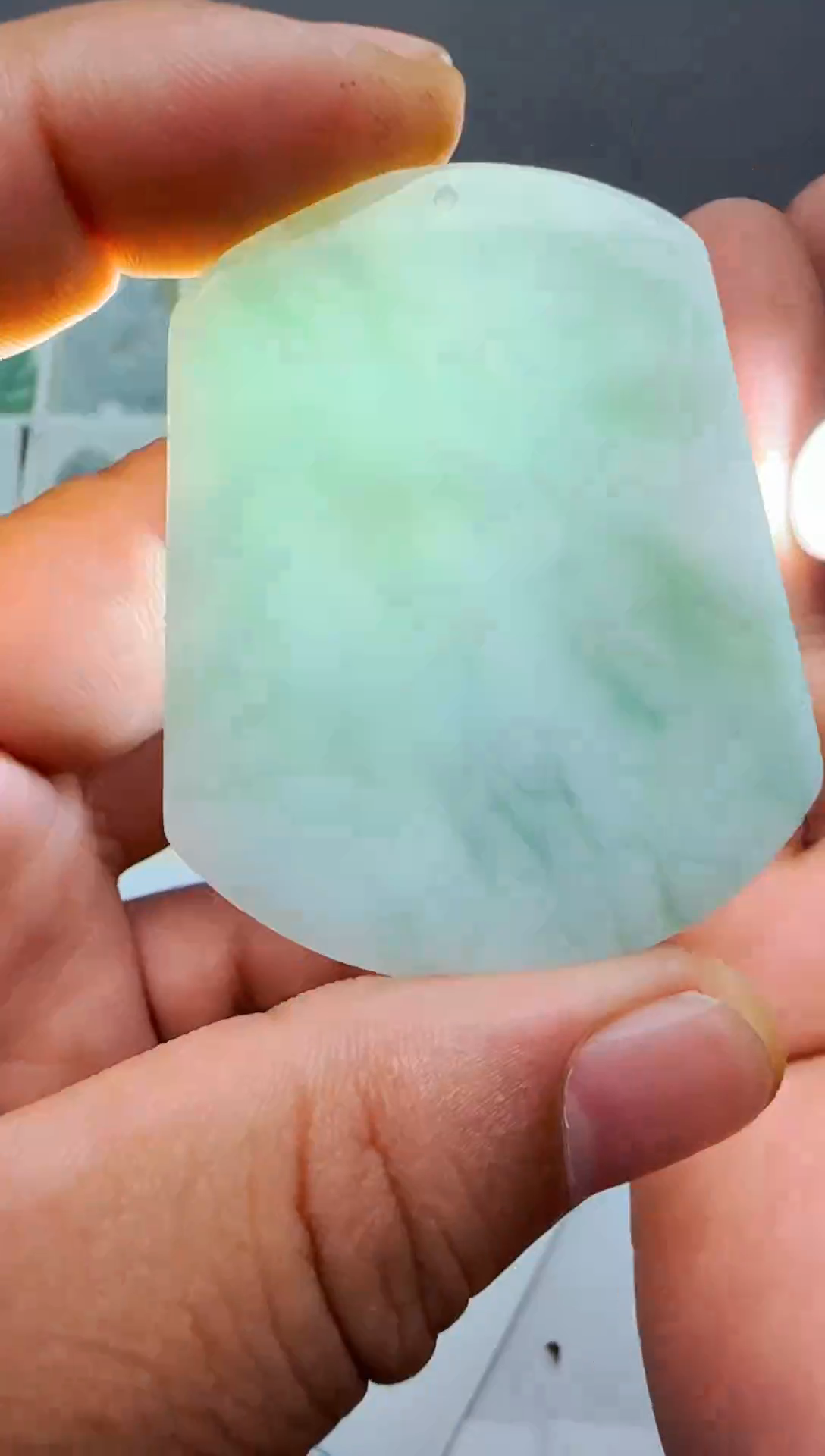 【闪购商品】翡翠颈饰未镶嵌缅甸天然A货翡翠