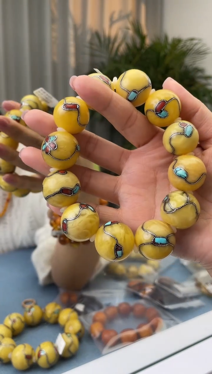 【闪购商品】蜜蜡珠宝奇石未镶嵌假一罚十，发一件092