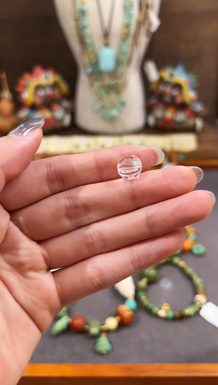 未镶嵌颈饰水晶白水晶配饰