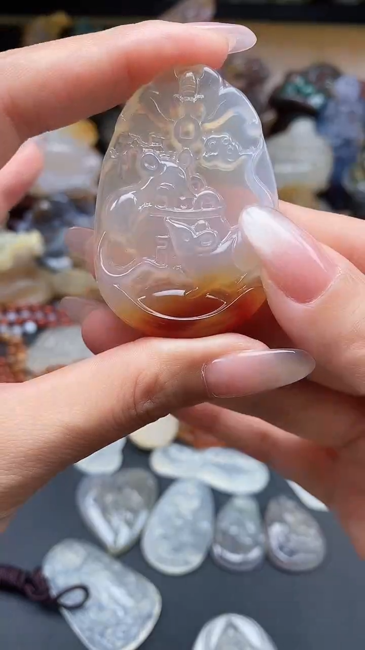 【闪购商品】玛瑙/玉髓颈饰未镶嵌dd
