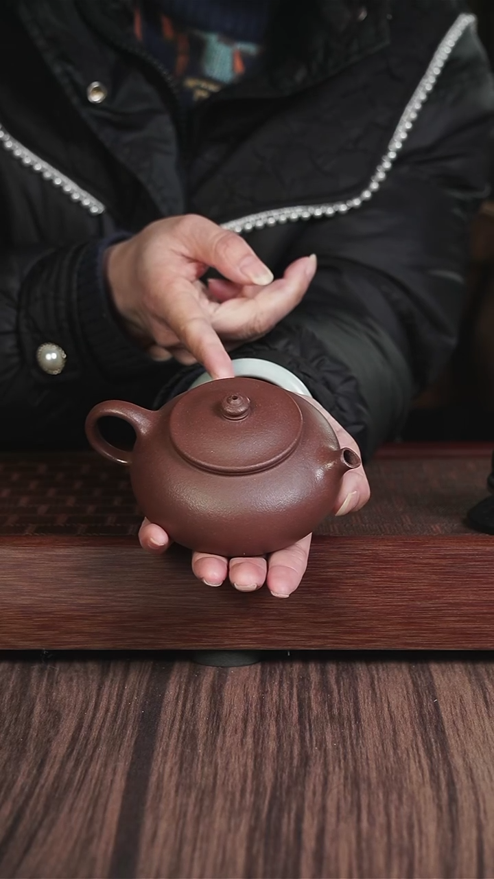 【闪购商品】紫砂茶壶孤品  ym  底槽清  寒江