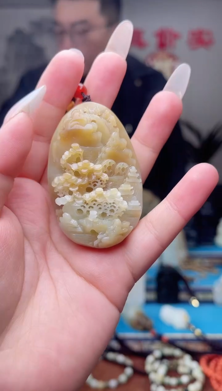 【闪购商品】和田玉挂件未镶嵌1