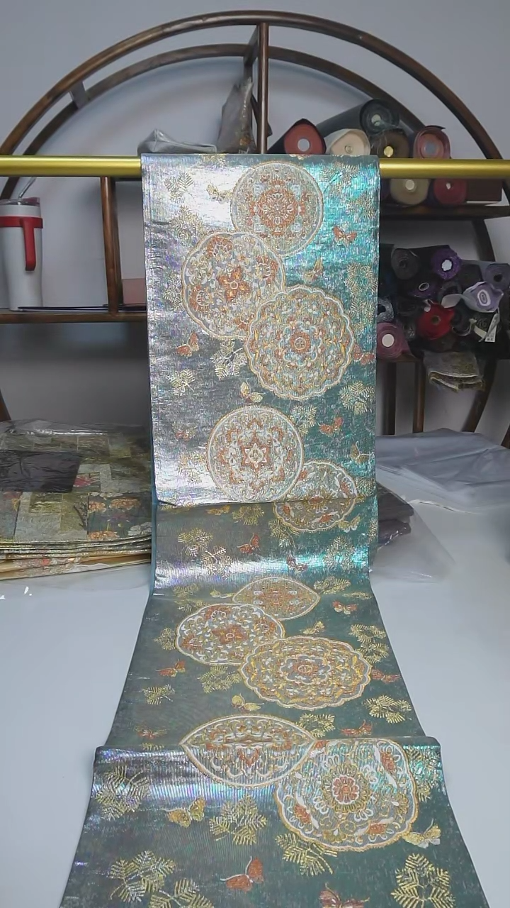 【闪购商品】织绣19西阵织六通宝相花