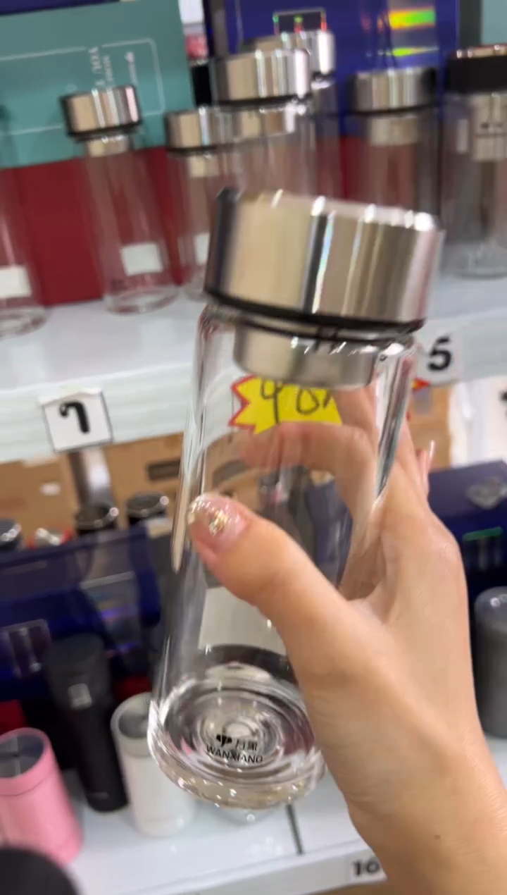 【闪购商品】万象单层420ml高硼硅茶杯