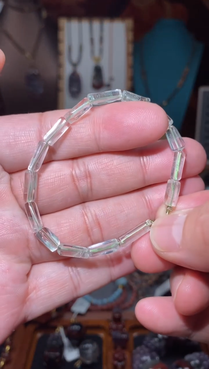 【闪购商品】水晶翠幽灵手链未镶嵌多样性