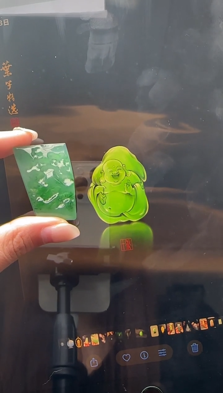 【闪购商品】定制翡翠未镶嵌缅甸A货翡翠