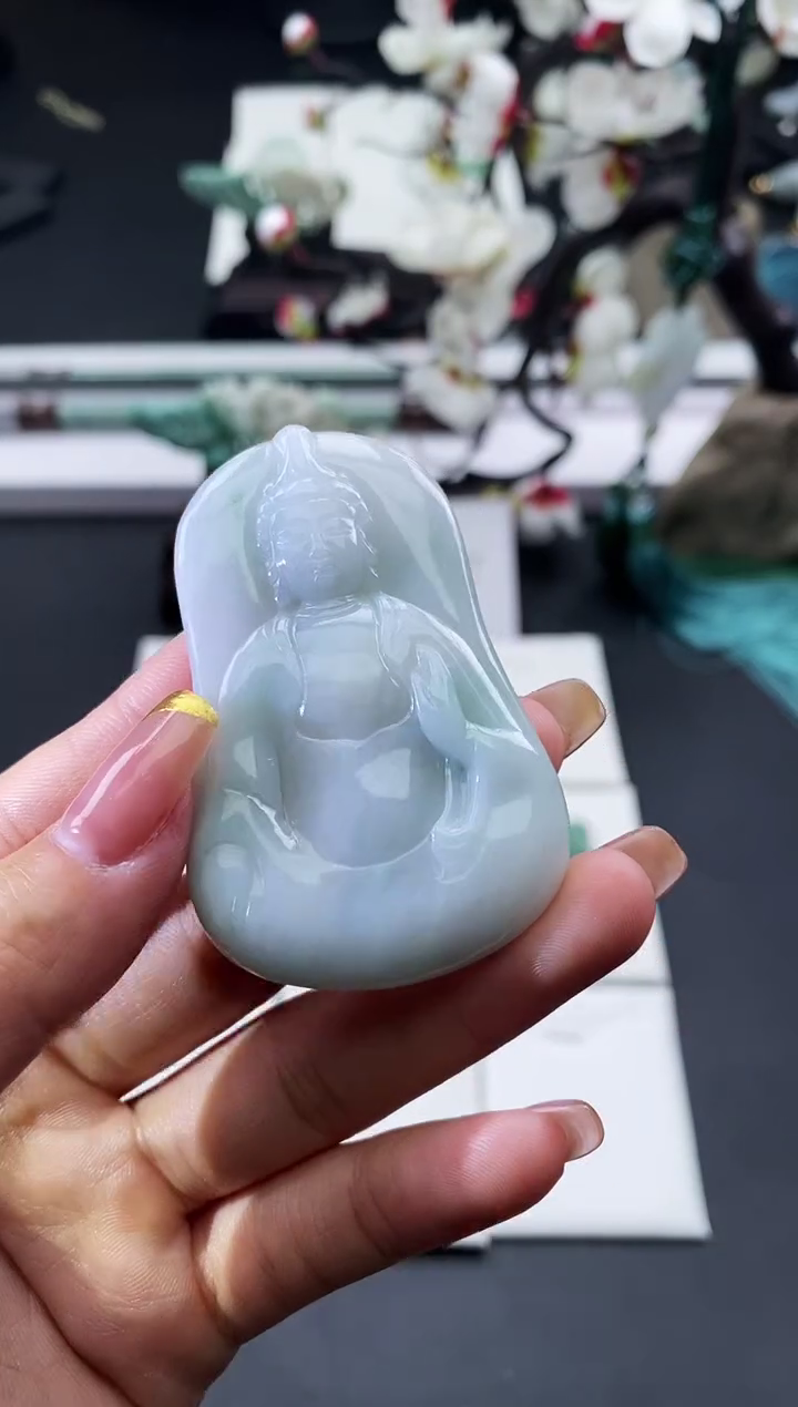 【闪购商品】翡翠颈饰未镶嵌天然缅甸翡翠A货