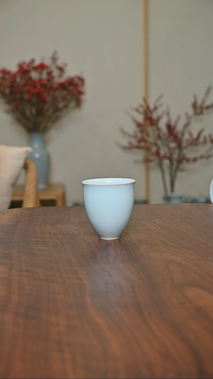 【闪购商品】其他天青釉桑麻款闻香杯70毫升一级