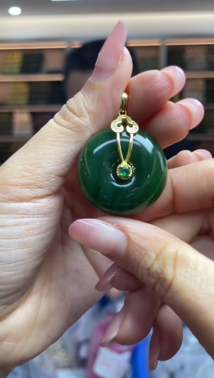 【闪购商品】和田玉·银S925镶嵌多样性发一件