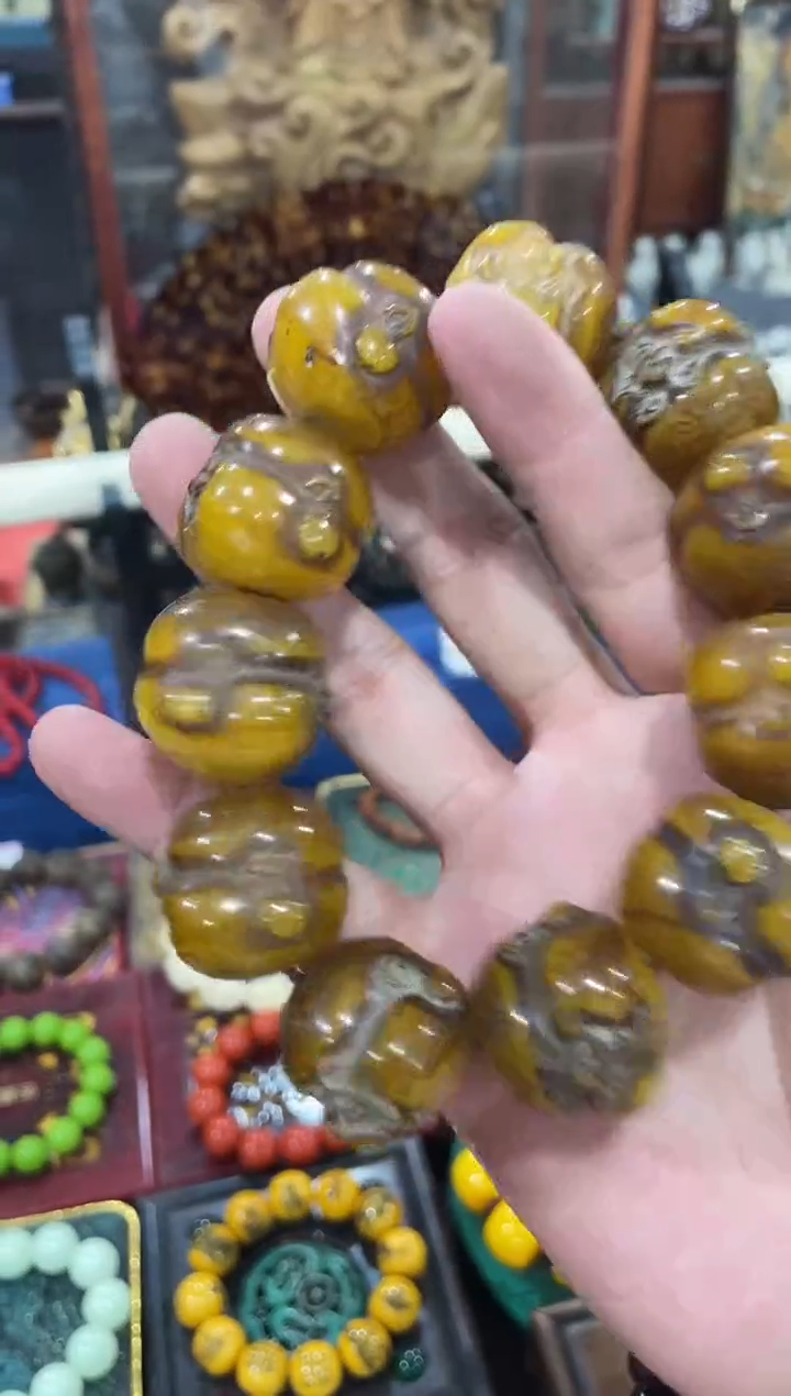 未镶嵌蜜蜡手串72