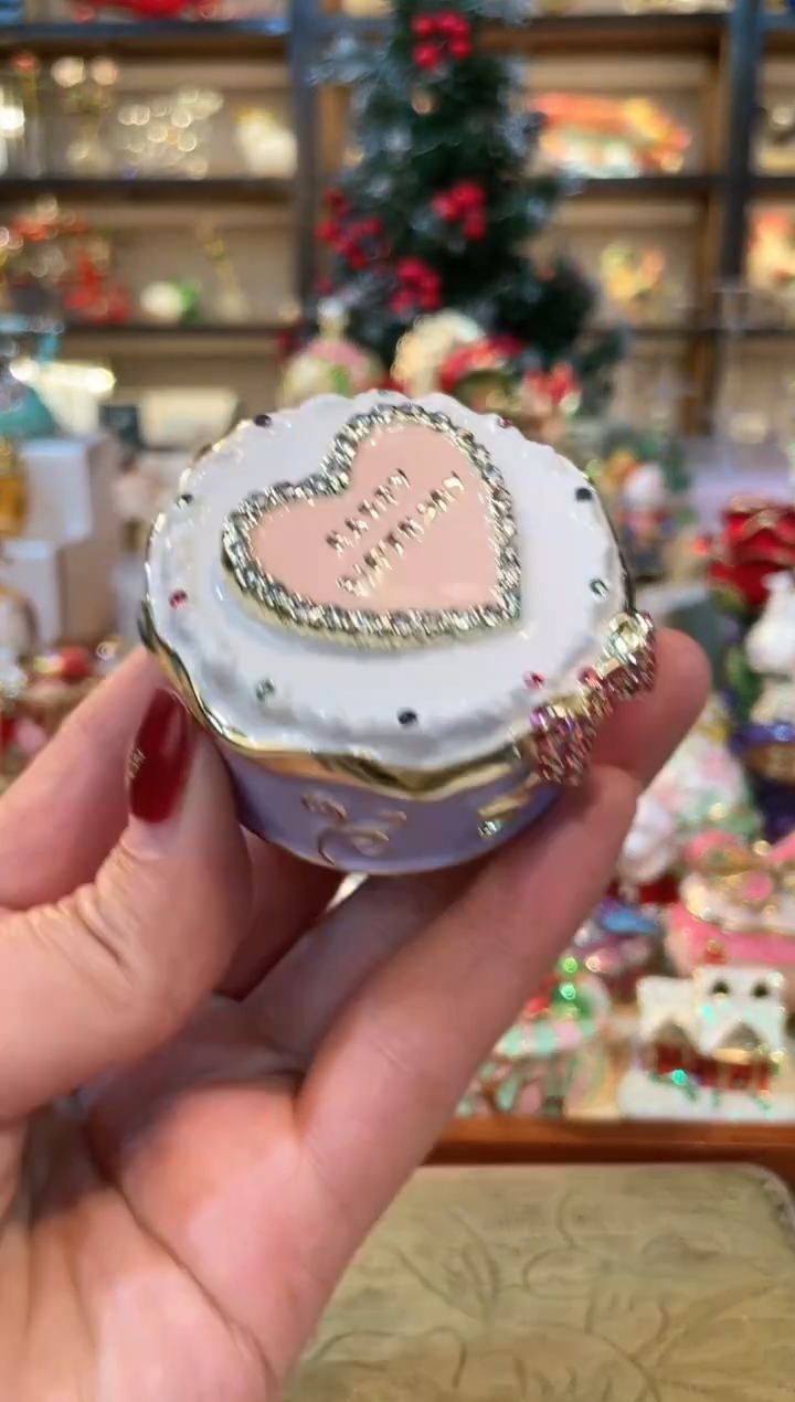 【闪购商品】珐琅彩首饰收纳盒