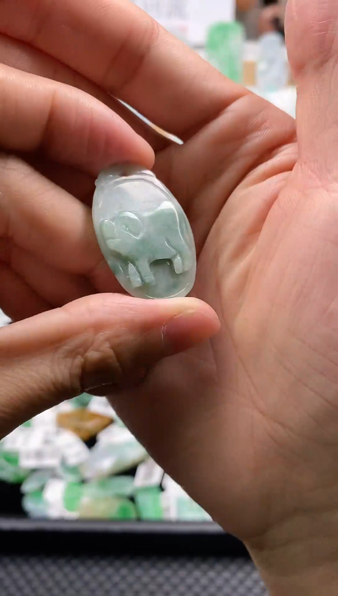 【闪购商品】翡翠颈饰未镶嵌09猪牌