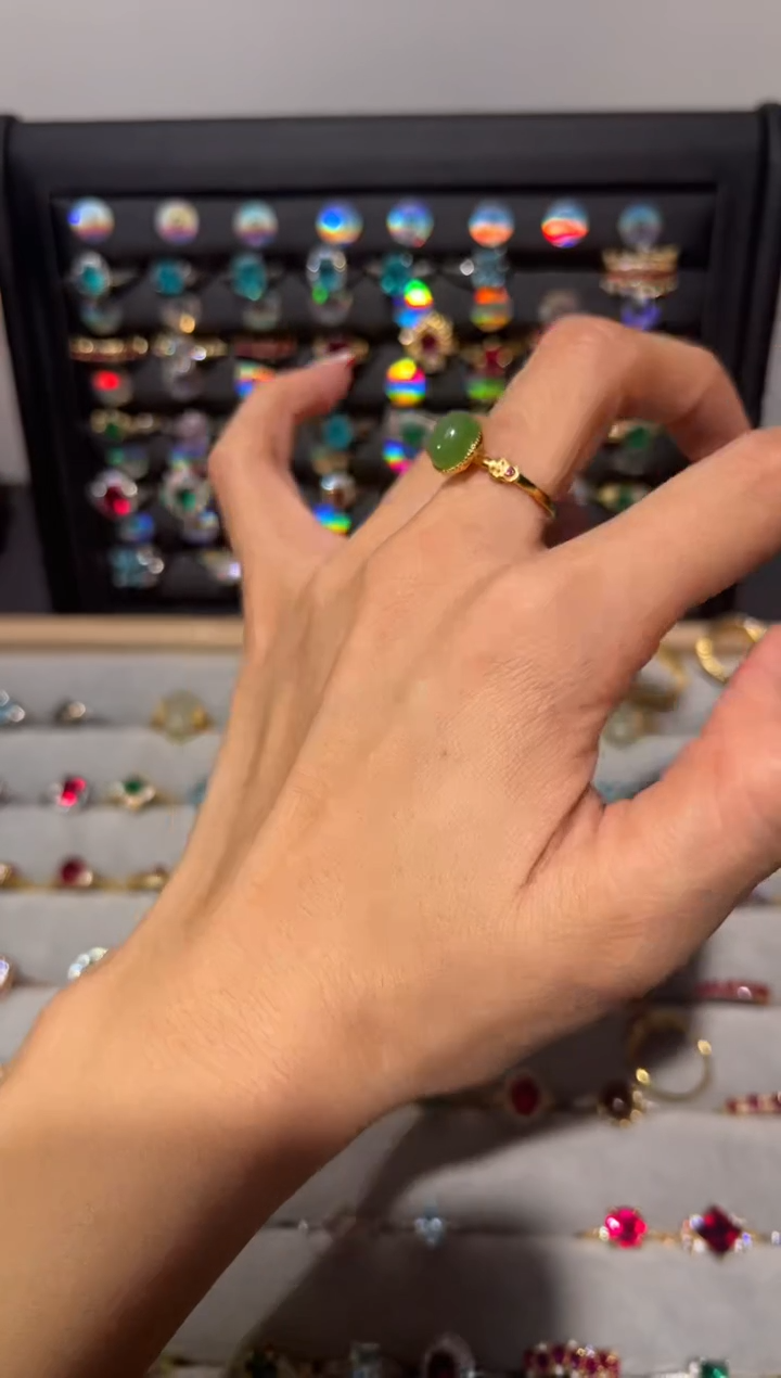 【闪购商品】和田玉戒指未镶嵌0000