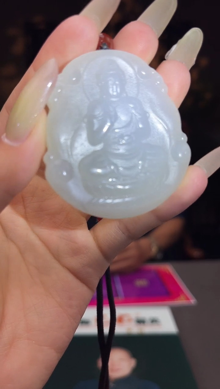 和田玉未镶嵌颈饰C735