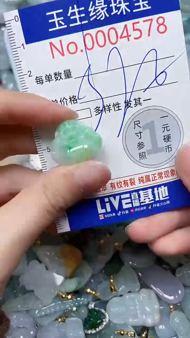 【闪购商品】翡翠颈饰未镶嵌闪购00004578