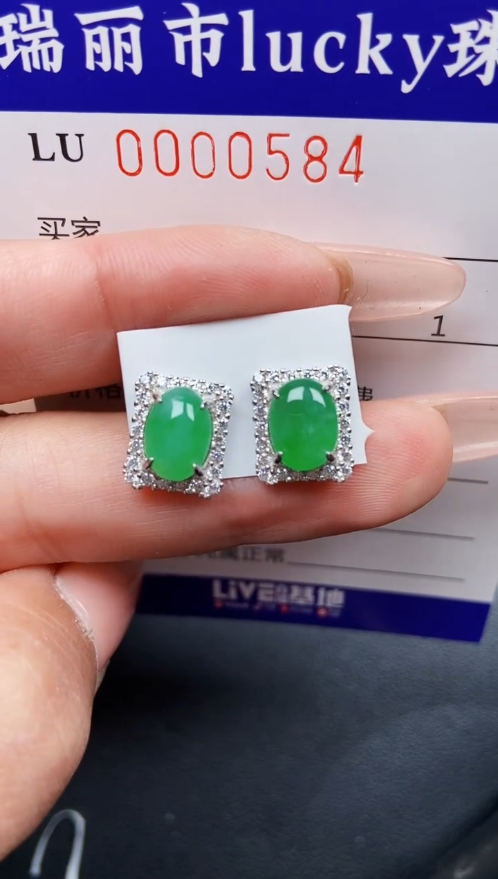 【闪购商品】翡翠颈饰银S925镶嵌0584