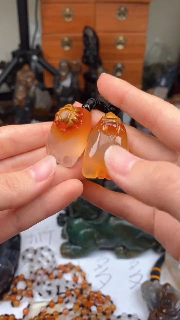 【闪购商品】玛瑙/玉髓颈饰未镶嵌AA