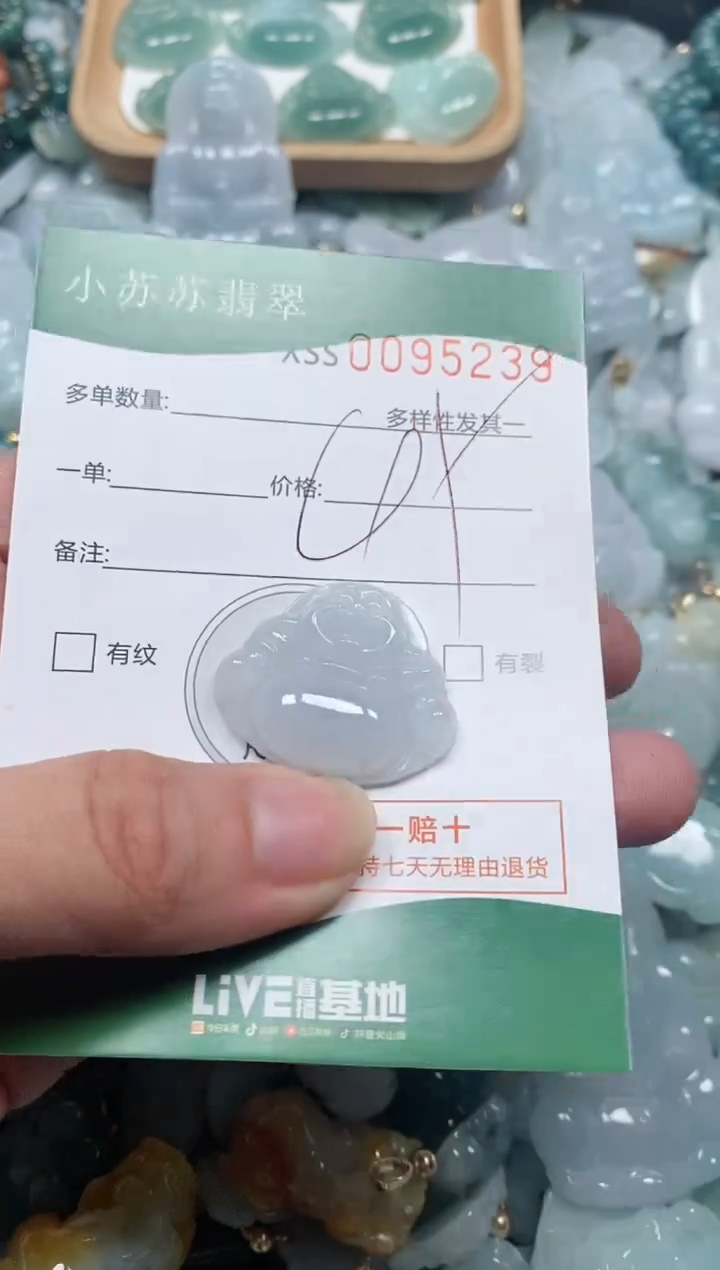 【闪购商品】翡翠颈饰未镶嵌闪购商品0095239