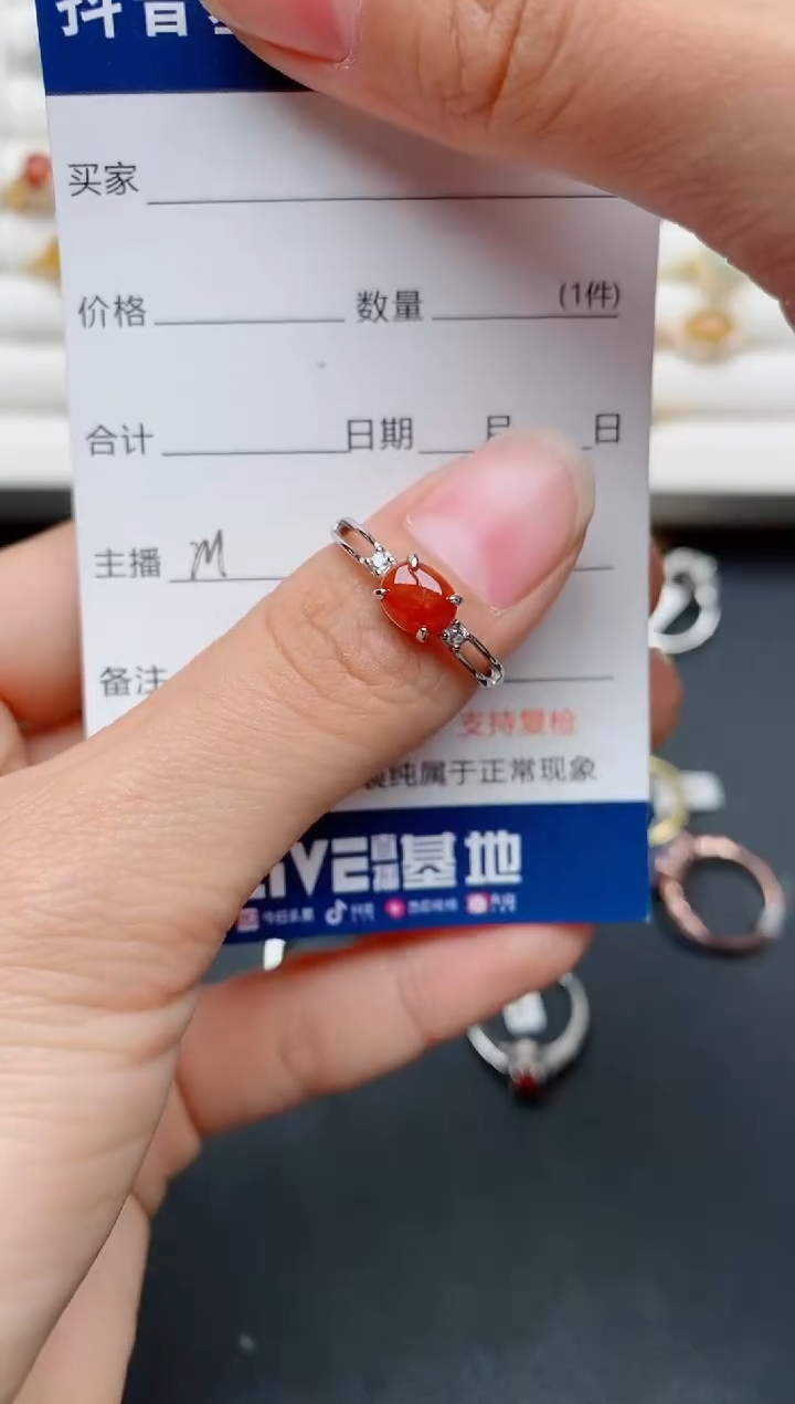 【闪购商品】翡翠戒指银S925镶嵌...........