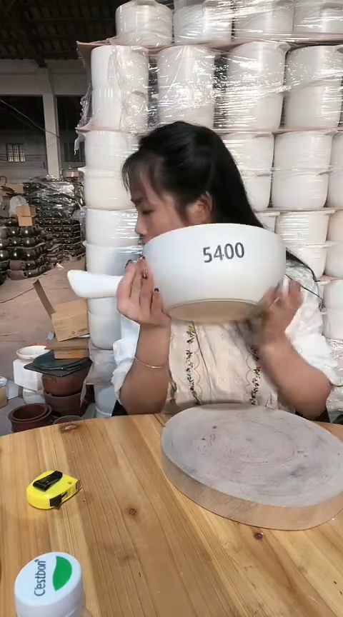 陶5400瑕疵手把锅不带盖色差