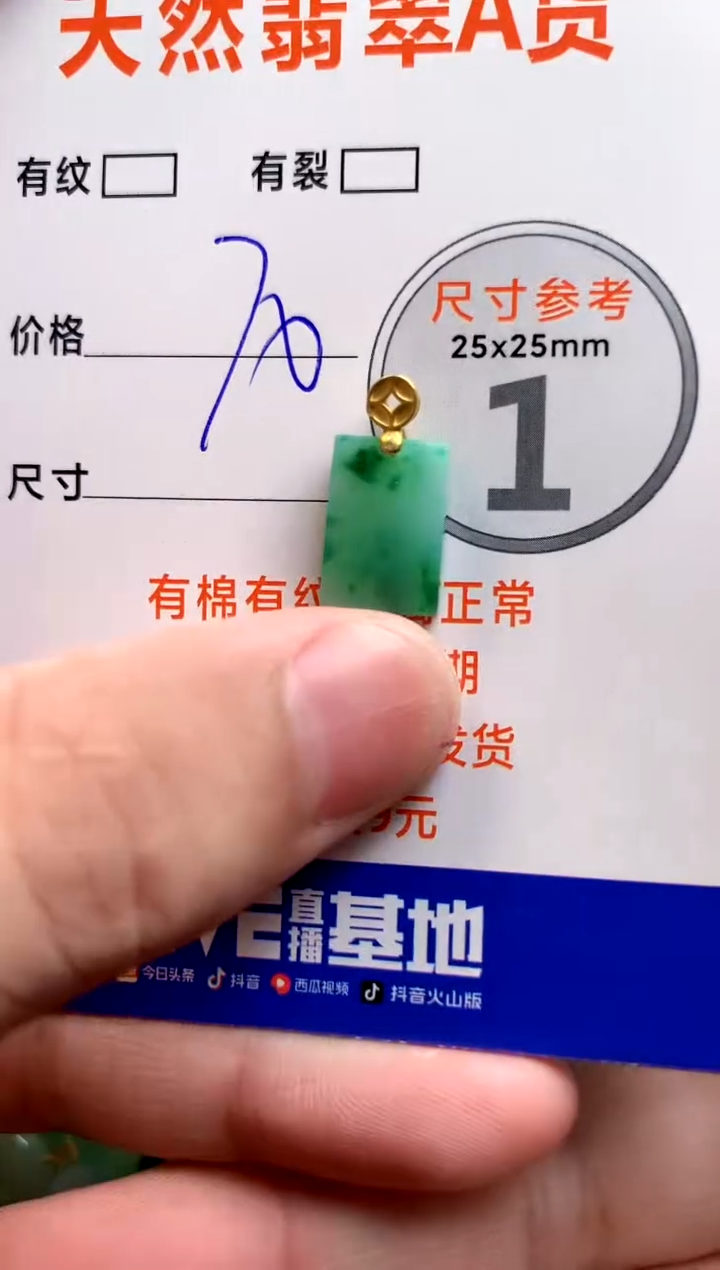 颈饰未镶嵌翡翠26100172