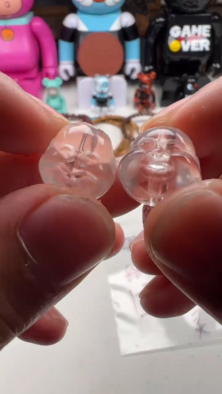 【闪购商品】水晶雕刻未镶嵌白水晶雕刻背云一个