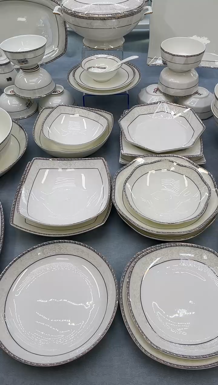 骨瓷玲珑小勺10个 