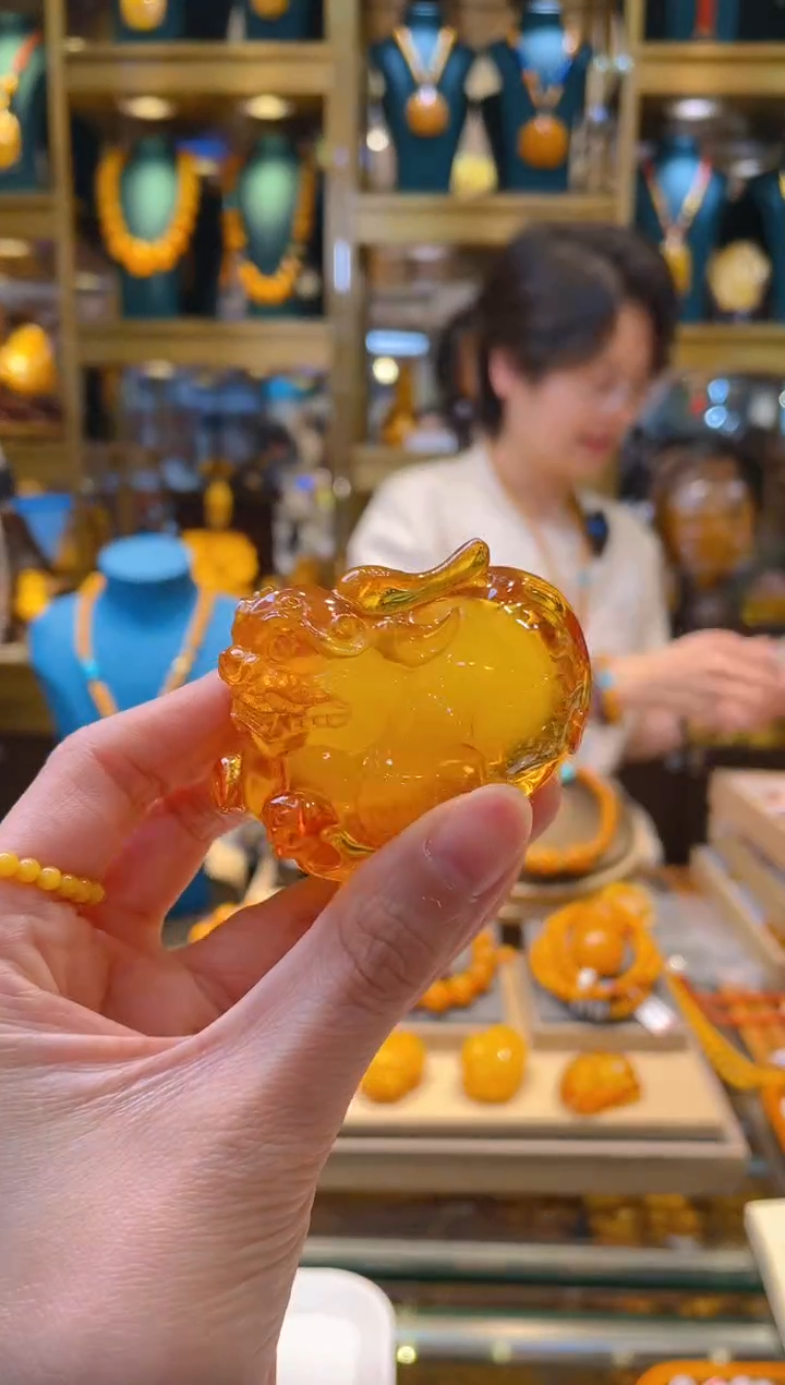 【闪购商品】琥珀颈饰未镶嵌48@@SJ50111030