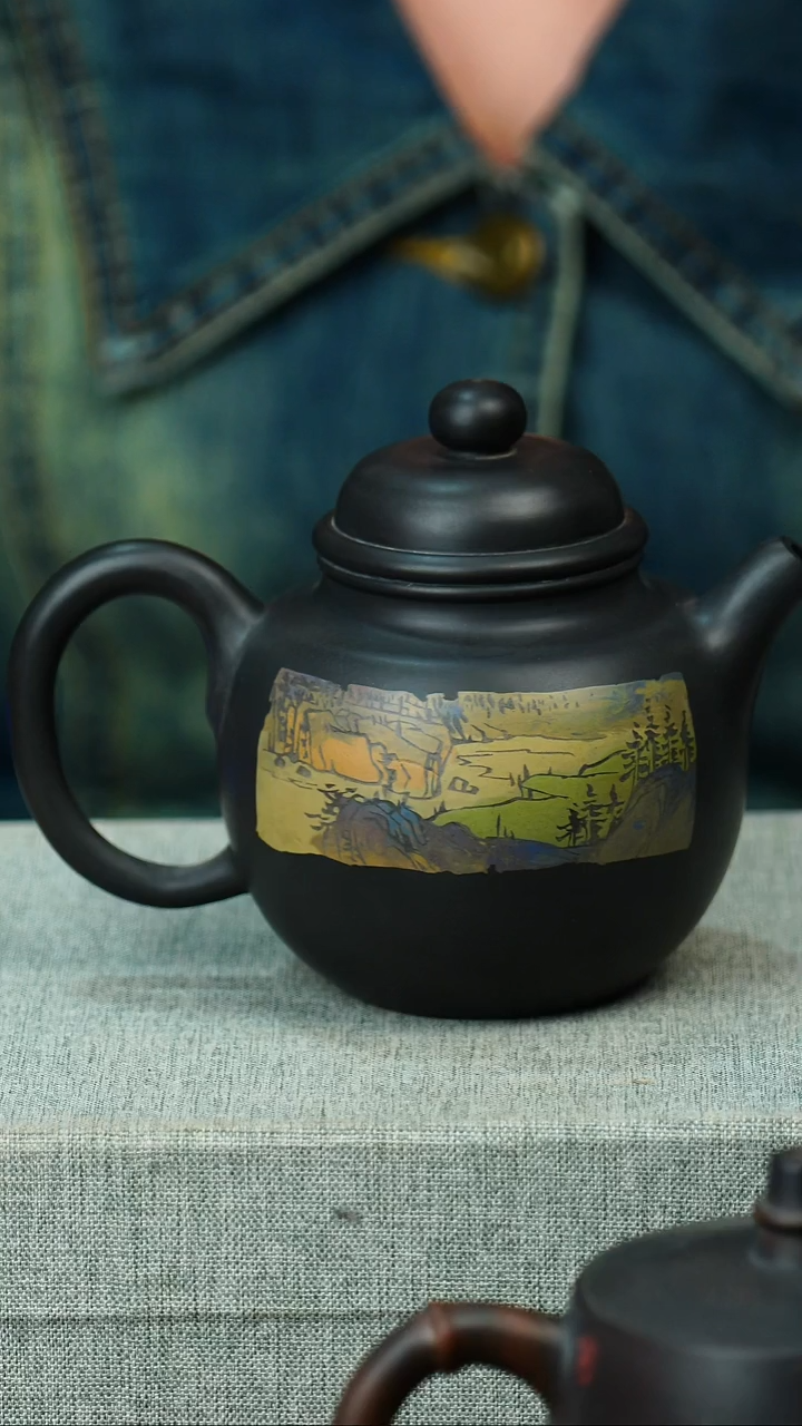 壶黄倩建水紫陶微瑕207