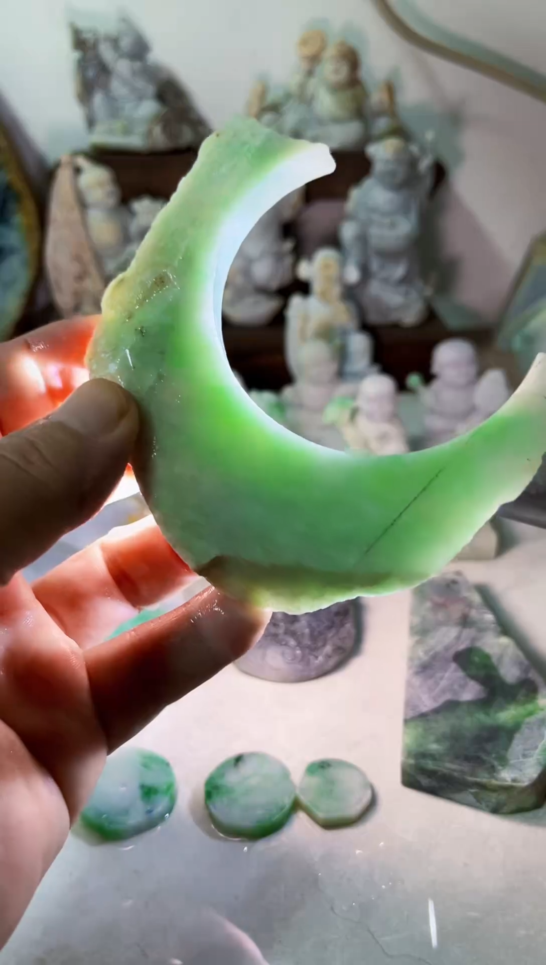 【闪购商品】翡翠吊坠(不含链)未镶嵌A1047